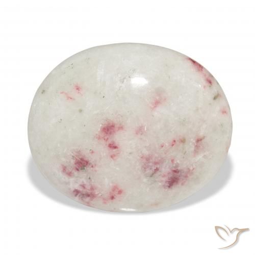 11.66ct Naturel Multicolore Cinabre, ovale, Opaque