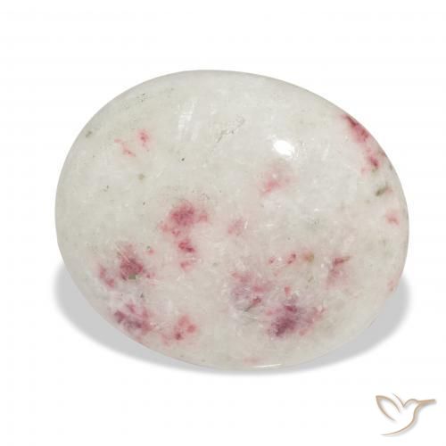 Cinabre Multicolore naturelle ovale, 11.66 ct, Opaque