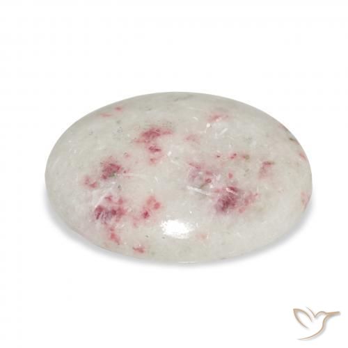 Cinabre Multicolore naturelle ovale, 11.66 ct, Opaque