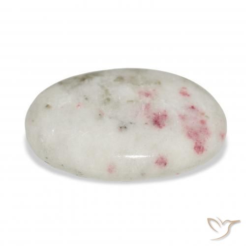 Cinabre Multicolore naturelle ovale, 17.54 ct, Opaque