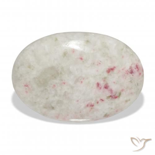 Cinabre Multicolore naturelle ovale, 22.79 ct, Opaque