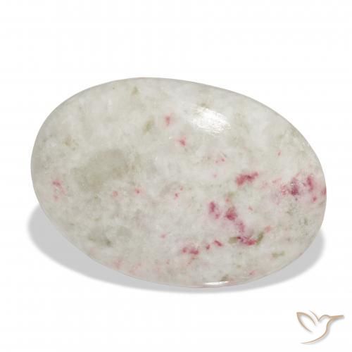 Cinabre Multicolore naturelle ovale, 22.79 ct, Opaque