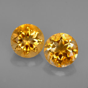 Achetez naturel ct jaune citrine gems, coupe roude, en provenance brésil chez gemselect. en stock, livraison internationale!