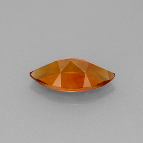 Citrine orange naturelle marquise, 0,88 ct, VVS-VS