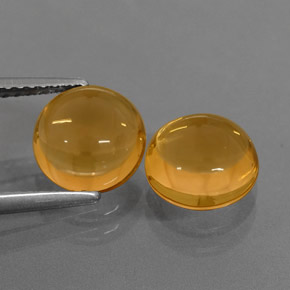 Achetez naturel ct orange citrine gems, coupe roude, en provenance brésil chez gemselect. en stock, livraison internationale!