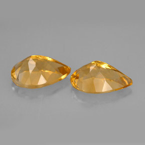 Achetez naturel ct Jaune doré Citrine gems, En forme de poire, En provenance Brésil chez GemSelect. En stock, livraison internationale!