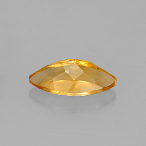 Citrine jaune naturelle marquise, 1,83 ct, VVS-VS
