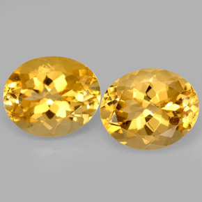 Achetez naturel ct jaune citrine gems, coupe ovale, en provenance madagascar chez gemselect. en stock, livraison internationale!