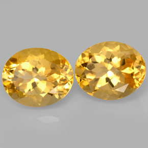Achetez naturel ct jaune citrine gems, coupe ovale, en provenance madagascar chez gemselect. en stock, livraison internationale!