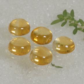 Achetez naturel 10,14ct jaune citrine gems, coupe roude, en provenance brésil chez gemselect. en stock, livraison internationale!