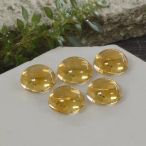 Achetez naturel 10,33ct doré citrine gems, coupe roude, en provenance brésil chez gemselect. en stock, livraison internationale!