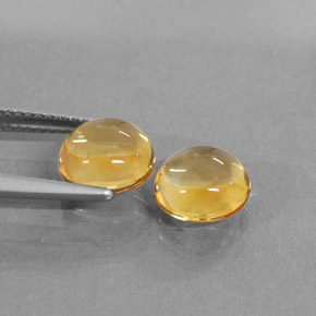 Achetez naturel ct jaune citrine gems, coupe roude, en provenance brésil chez gemselect. en stock, livraison internationale!