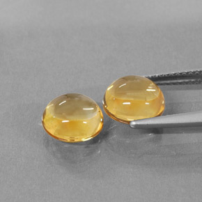 Achetez naturel ct jaune citrine gems, coupe roude, en provenance brésil chez gemselect. en stock, livraison internationale!