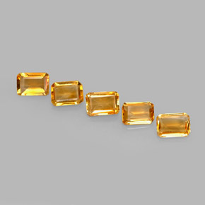Achetez naturel ct or citrine gems, taille émeraude, en provenance brésil chez gemselect. en stock, livraison internationale!