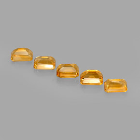 Achetez naturel ct jaune citrine gems, taille émeraude, en provenance brésil chez gemselect. en stock, livraison internationale!