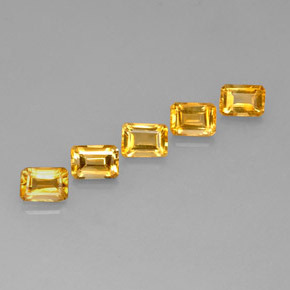 Achetez naturel ct or citrine gems, taille émeraude, en provenance brésil chez gemselect. en stock, livraison internationale!