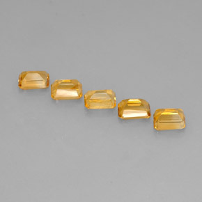 Achetez naturel ct or citrine gems, taille émeraude, en provenance brésil chez gemselect. en stock, livraison internationale!