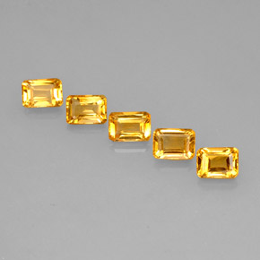 Achetez naturel ct or citrine gems, taille émeraude, en provenance brésil chez gemselect. en stock, livraison internationale!