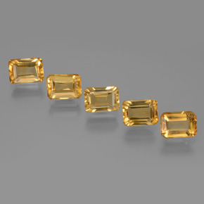 Achetez naturel ct or citrine gems, taille émeraude, en provenance brésil chez gemselect. en stock, livraison internationale!