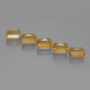 Achetez naturel ct or citrine gems, taille émeraude, en provenance brésil chez gemselect. en stock, livraison internationale!