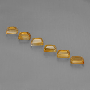 Achetez naturel ct or citrine gems, taille émeraude, en provenance madagascar chez gemselect. en stock, livraison internationale!