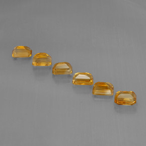 Achetez naturel ct jaune citrine gems, taille émeraude, en provenance madagascar chez gemselect. en stock, livraison internationale!