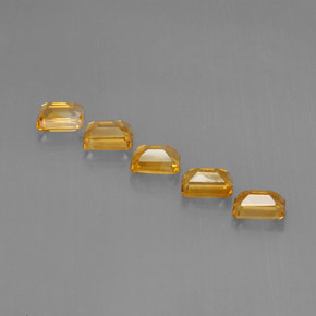 Achetez naturel ct jaune citrine gems, taille émeraude, en provenance madagascar chez gemselect. en stock, livraison internationale!