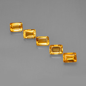 Achetez naturel ct or citrine gems, taille émeraude, en provenance madagascar chez gemselect. en stock, livraison internationale!