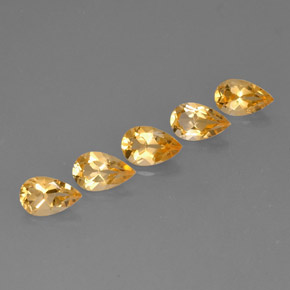 Achetez naturel ct or citrine gems, en forme de poire, en provenance brésil chez gemselect. en stock, livraison internationale!