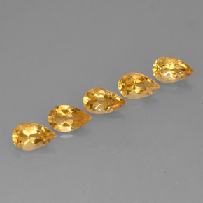 Achetez naturel ct jaune citrine gems, en forme de poire, en provenance brésil chez gemselect. en stock, livraison internationale!