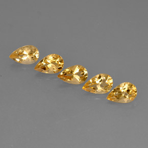 Achetez naturel ct jaune citrine gems, en forme de poire, en provenance brésil chez gemselect. en stock, livraison internationale!