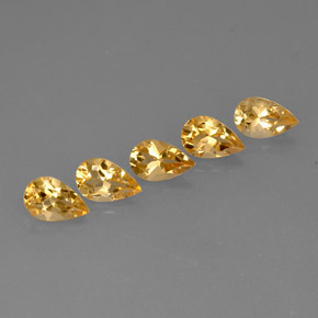 Achetez naturel ct jaune citrine gems, en forme de poire, en provenance brésil chez gemselect. en stock, livraison internationale!