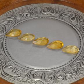 Achetez naturel 3,62ct jaune citrine gems, en forme de poire, en provenance brésil chez gemselect. en stock, livraison internationale!