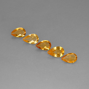 Achetez naturel ct Jaune doré Citrine gems, En forme de poire, En provenance Brésil chez GemSelect. En stock, livraison internationale!