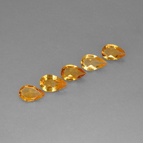 Achetez naturel ct Jaune doré Citrine gems, En forme de poire, En provenance Brésil chez GemSelect. En stock, livraison internationale!