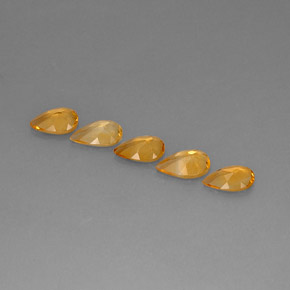 Achetez naturel ct Jaune doré Citrine gems, En forme de poire, En provenance Brésil chez GemSelect. En stock, livraison internationale!