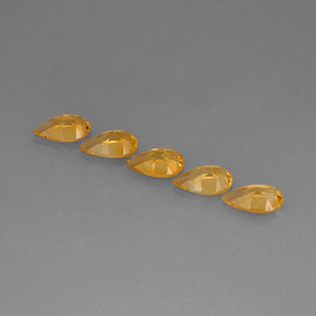 Achetez naturel ct jaune citrine gems, en forme de poire, en provenance brésil chez gemselect. en stock, livraison internationale!