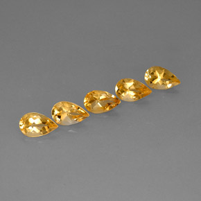 Achetez naturel ct jaune citrine gems, en forme de poire, en provenance brésil chez gemselect. en stock, livraison internationale!