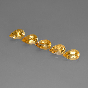 Achetez naturel ct jaune citrine gems, en forme de poire, en provenance brésil chez gemselect. en stock, livraison internationale!