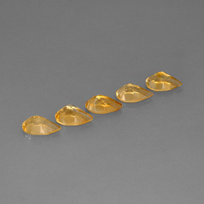 Achetez naturel ct jaune citrine gems, en forme de poire, en provenance brésil chez gemselect. en stock, livraison internationale!