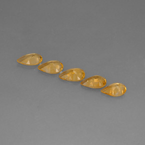 Achetez naturel ct jaune citrine gems, en forme de poire, en provenance brésil chez gemselect. en stock, livraison internationale!