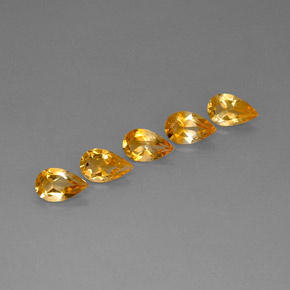 Achetez naturel ct jaune citrine gems, en forme de poire, en provenance brésil chez gemselect. en stock, livraison internationale!