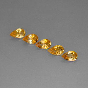 Achetez naturel ct jaune citrine gems, en forme de poire, en provenance brésil chez gemselect. en stock, livraison internationale!