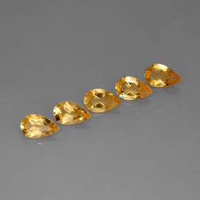 Achetez naturel ct jaune citrine gems, en forme de poire, en provenance brésil chez gemselect. en stock, livraison internationale!