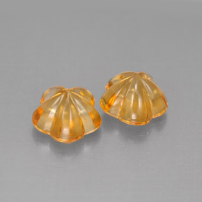 Achetez naturel ct orange citrine gems, taille fleur, en provenance madagascar chez gemselect. en stock, livraison internationale!