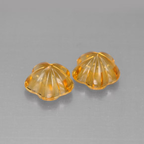 Achetez naturel ct or citrine gems, taille fleur, en provenance madagascar chez gemselect. en stock, livraison internationale!