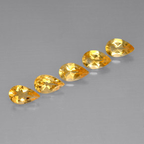 Achetez naturel ct jaune citrine gems, en forme de poire, en provenance brésil chez gemselect. en stock, livraison internationale!