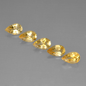 Achetez naturel ct jaune citrine gems, en forme de poire, en provenance brésil chez gemselect. en stock, livraison internationale!