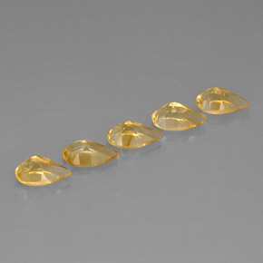 Achetez naturel ct jaune citrine gems, en forme de poire, en provenance brésil chez gemselect. en stock, livraison internationale!