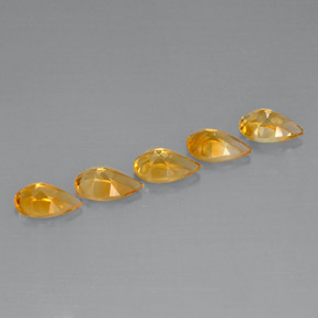 Achetez naturel ct jaune citrine gems, en forme de poire, en provenance brésil chez gemselect. en stock, livraison internationale!